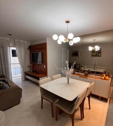 Apartamento Moderno & Mobiliado - Próximo ao Aeroporto, Condomínio Village Natureza