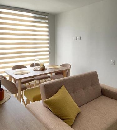 Apartamento moderno con piscina climatizada gimnasio y coworking