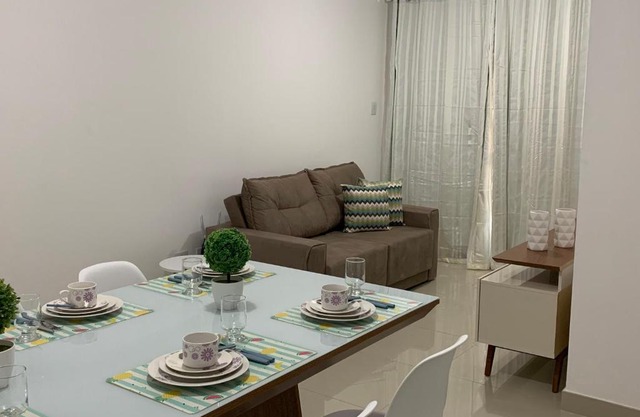 Apartamento novo 3/4, bem aconchegante na farolândia, todos os quartos com ar condicionado