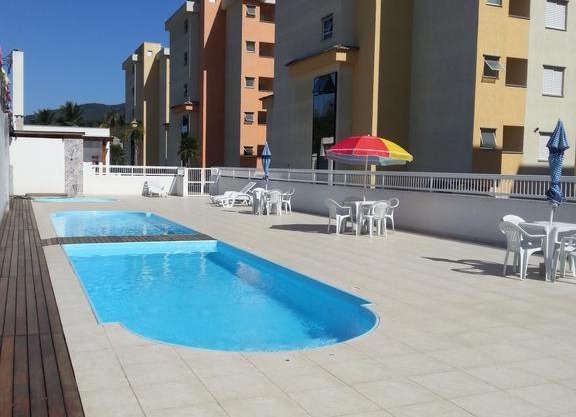 Apartamento Sun Way Ubatuba- com piscina, churrasqueira e play ground