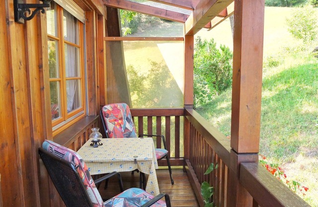 Apartment 'Waldblick, 50 Qm' with Shared Garden, Balcony and Wi-Fi