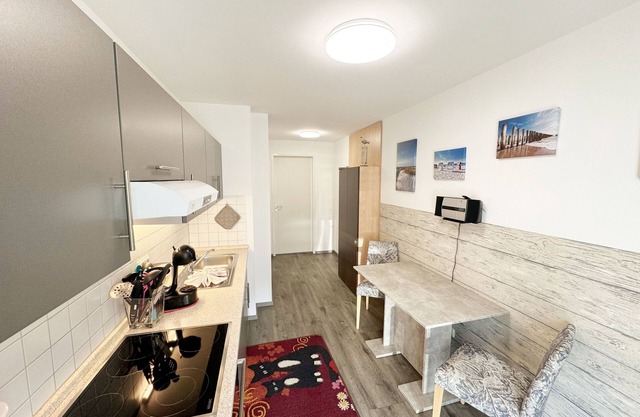 Apartment 01 with terrace and view of the Bodden - MR: Haus Inselperle with view of the