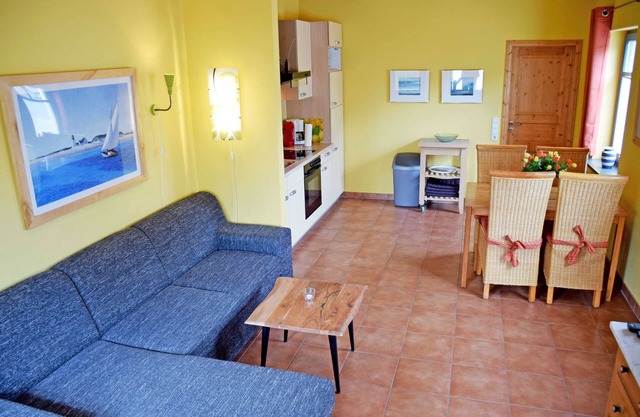 Apartment 3 Ostseehus with terrace - Holiday apartments on the Baltic Sea beach with