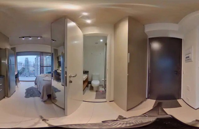 Apartment 350m from Santa Cruz Shopping Metro