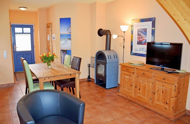 Apartment 5 with fireplace and terrace Nixenhus - Ferienappartements zum