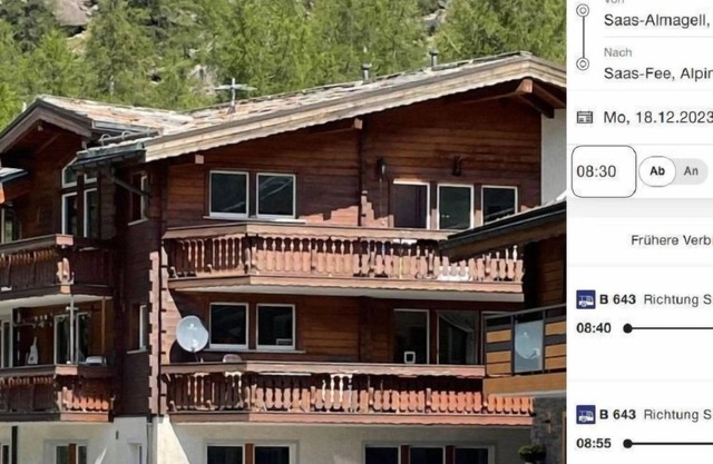 Apartment Alpin Smile in Saas-Almagell - 6 persons, 3 bedrooms