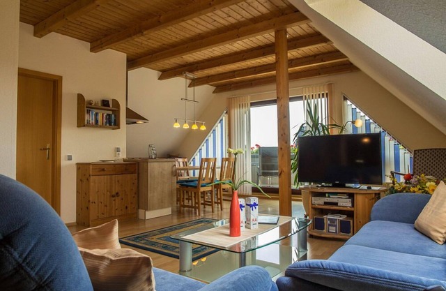 Apartment "anchorage" quiet location, sauna, W-LAN, garden, bicycles