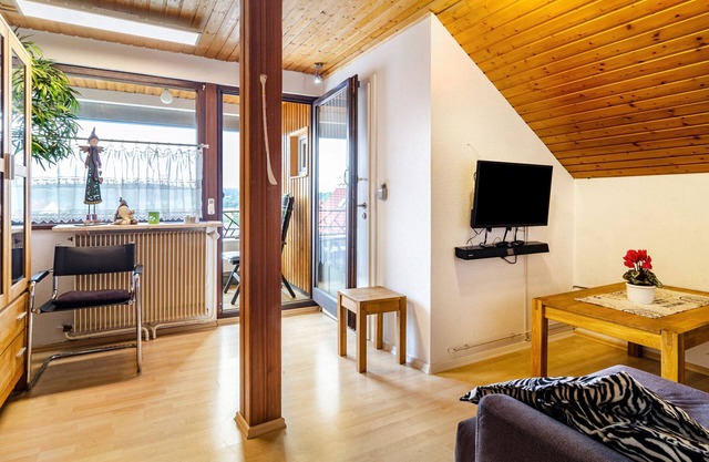 Apartment 'Dachwohnung Schneider Bingen' with Balcony, Wi-Fi and Air Conditioning
