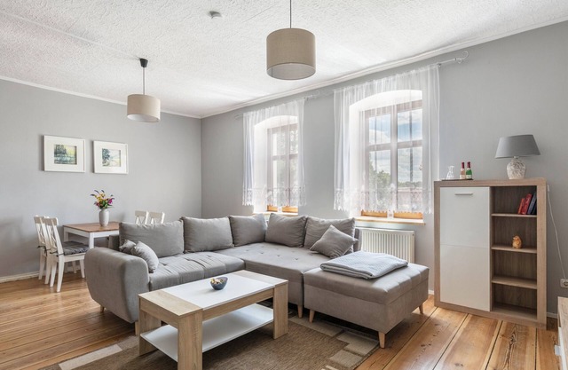 Apartment 'Ferienwohnung Mit Großem Garten' with Shared Terrace, Shared Garden and Wi-Fi