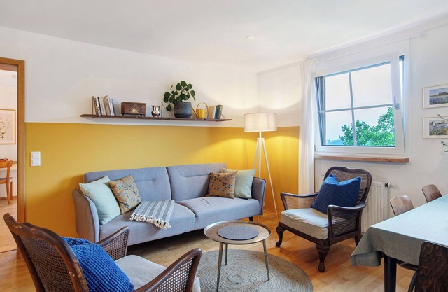 Apartment 'Ferienwohnung Fellagrün' with Mountain View, Shared Garden and Wi-Fi
