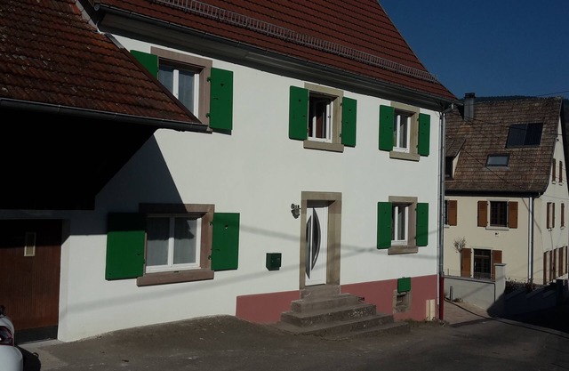 Apartment with garden in Alsace