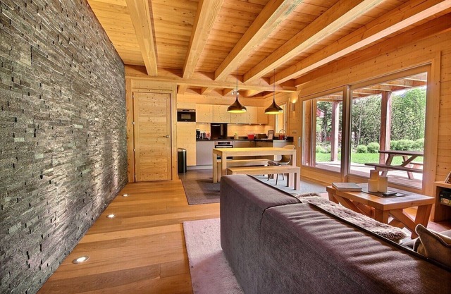 Apartment in chalet 5 minutes from the slopes and from the cross-country ski trails