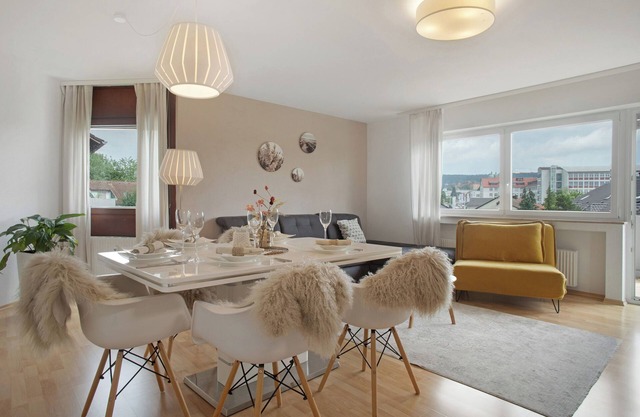 Apartment 'Geräumige Schöne Ferienwohnung' with Private Terrace, Balcony and Wi-Fi