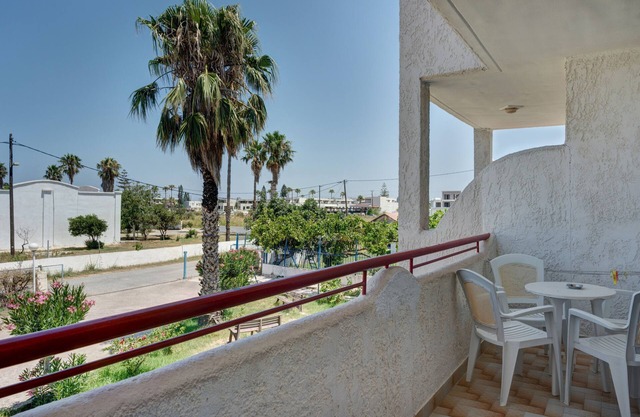 Apartment 'Golden Sun Two-bedroom Apt 1' with Sea View, Shared Pool and Wi-Fi