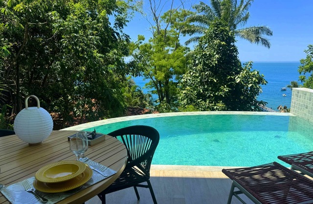 Apartment in Morro de São Paulo in Private condominium and swimming pool