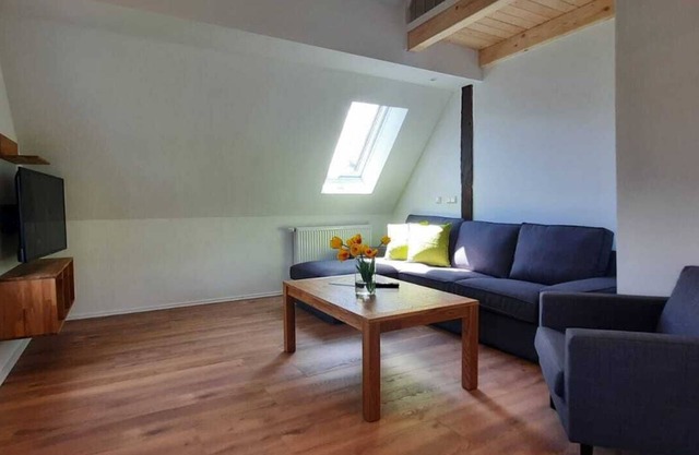 Apartment 'Kornkammer' with Shared Garden, Balcony and Wi-Fi