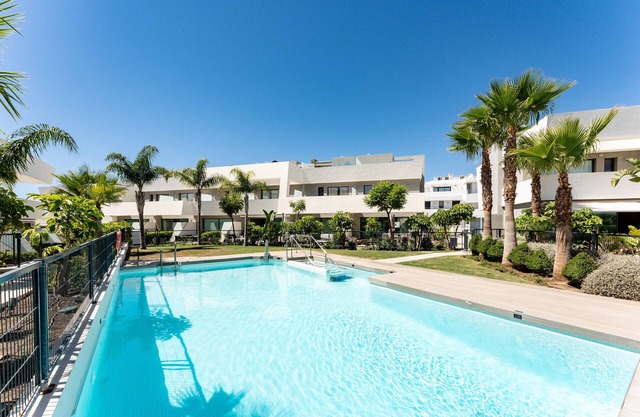 Apartment 'La Valvega De La Cala Lift Indoor' with Shared Pool, Wi-Fi and Air Conditioning