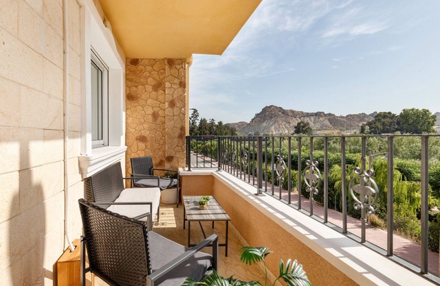 Apartment 'Mirador Del Seg' with Mountain View, Wi-Fi and Air Conditioning