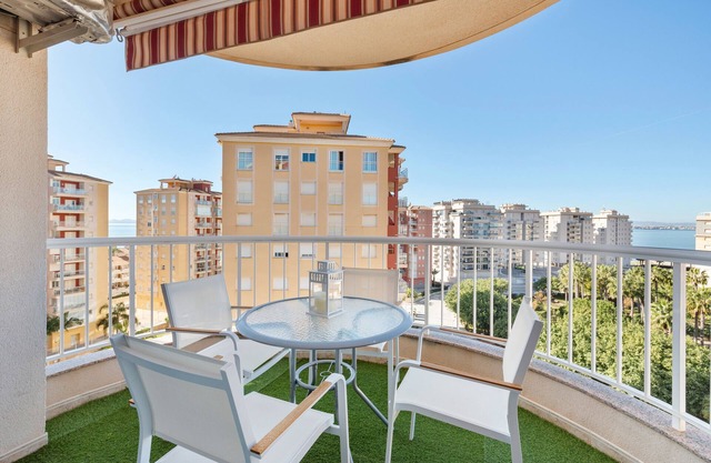 Apartment 'Mistral Apartment La Manga' with Sea View, Wi-Fi and Air Conditioning
