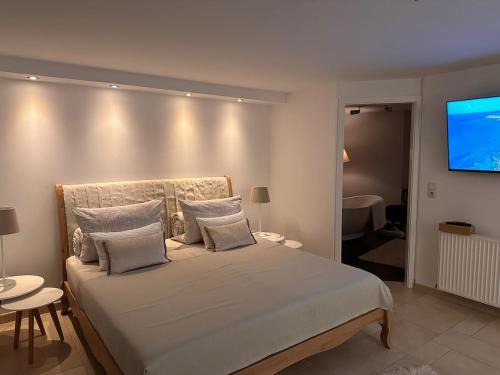 Apartment mit Sauna und Kamin