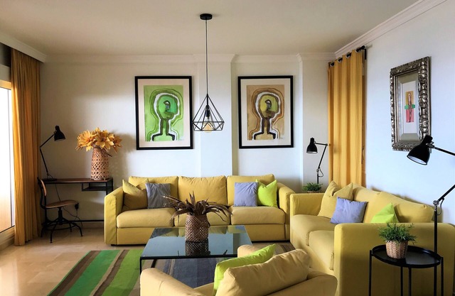 Apartment 'Penthouse Bermuda Beach 3' with Sea View, Pool, Garden & Wi-Fi