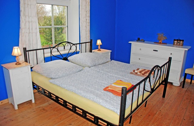 Apartment Rügen with fireplace - Apartments in the manor house Gnies