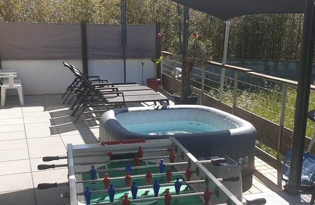 Apartment "T5 Bio Dans Villa d'Olivier" with Whirlpool & Wi-Fi