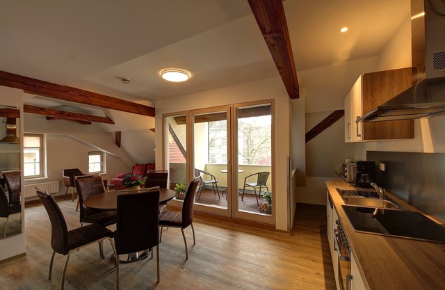 Apartment with 2 bedrooms and roof terrace in the old town of Görlitz