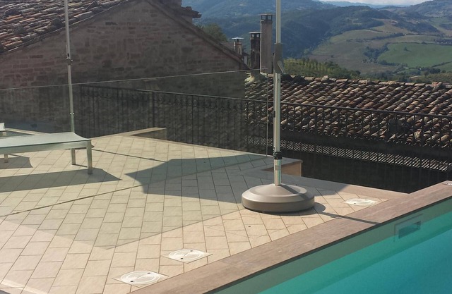 Apartment with a fantastic view in the historic town center