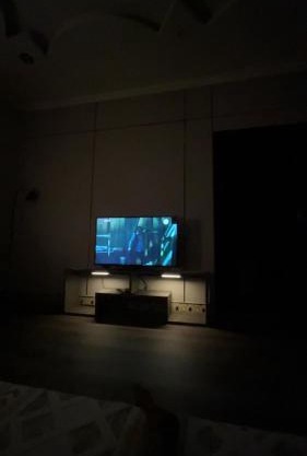 Apartment with bed room and salon