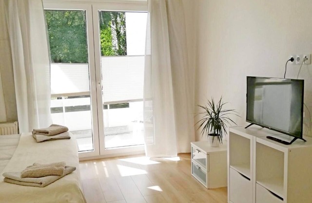 Apartment with two bedrooms and balcony in a quiet location