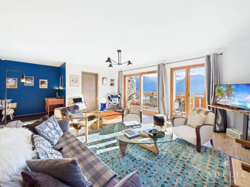 Appartement 5 pièces pour 8-10 pers, parking, proche pistes et commerces - FR-1-398-670
