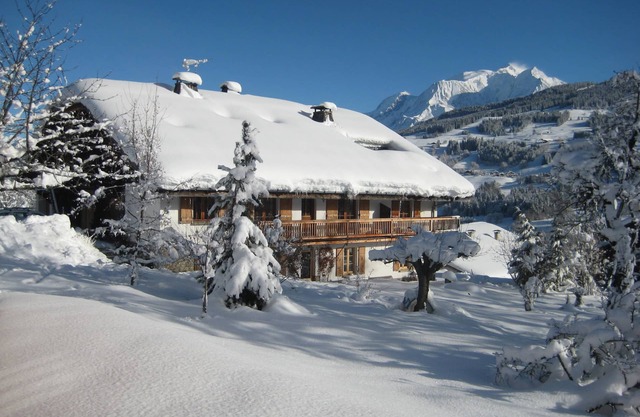 Appartement 50m2 Megève/demi-quartier, vue Mt Blanc, Atelier D'artiste Rénové