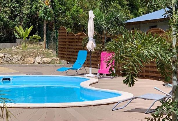 Appartement d'une chambre a Le Gosier avec piscine partagee jardin clos et WiFi a 2 km de la plage