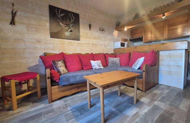 Appartement familial au Revard – Vue imprenable et accès direct aux pistes