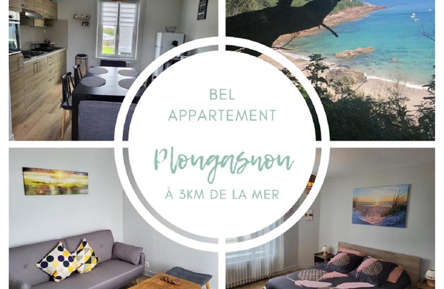 Appartement paisible en Baie de Morlaix Plougasnou