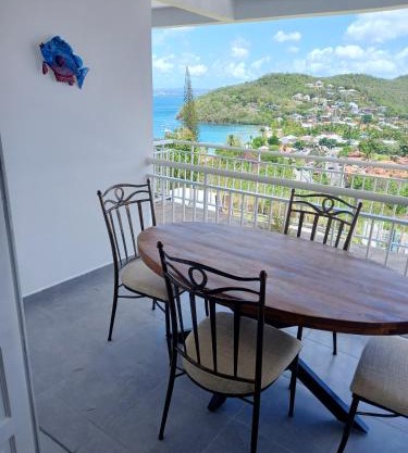 Appartement spacieux avec vue sur mer aux Trois Ilets 130 m²