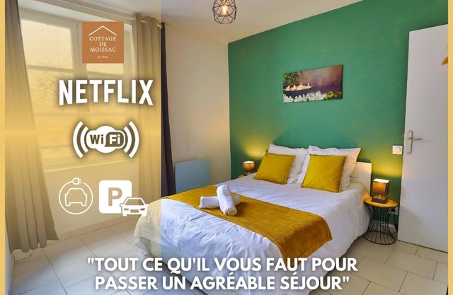 Apt T2 Bck and Wood "Cottage Moissac"