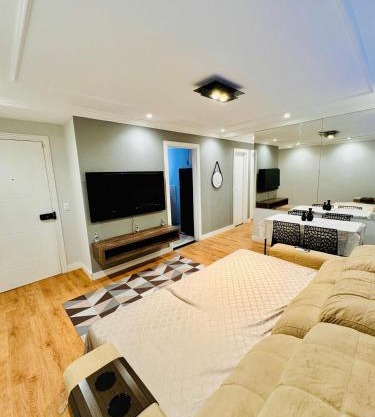 Apto 3 quartos, garagem, ar condicionado