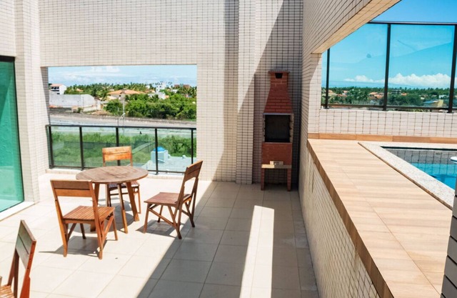 Apto com Wi-Fi e piscina na Praia do Francês/AL