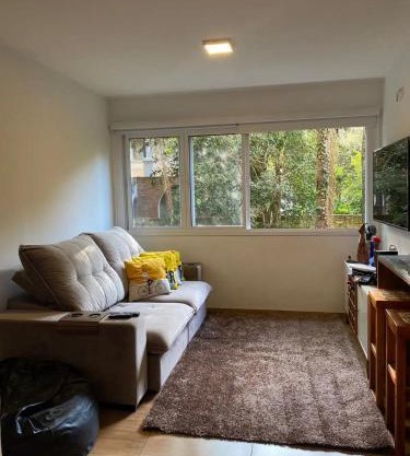 Apto confortável com vista para a natureza