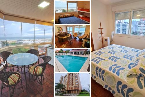 Apto vista mar | 200mts da praia | Quatro Praças