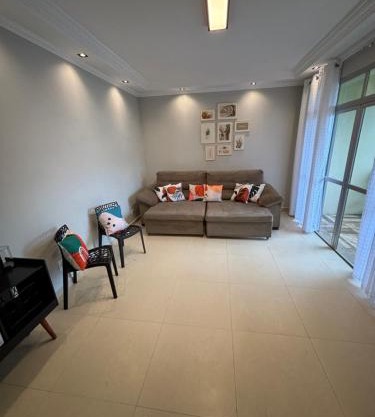 Apto Vista Mar com Ar cond, Piscina e Garagem