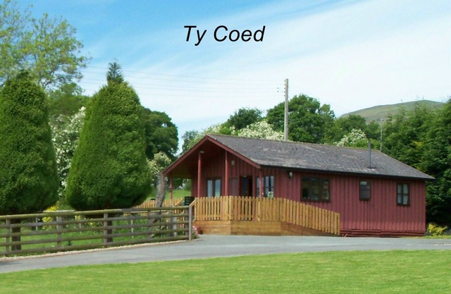 Attractive Timber Chalet In The Upper Tanat Valley. Sleeps 4.