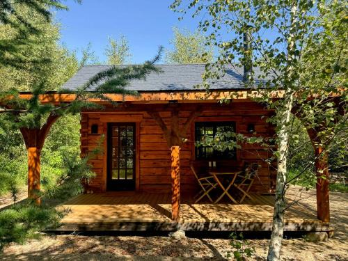 Authentic Log Cabin In Forest Near Ejstrupholm