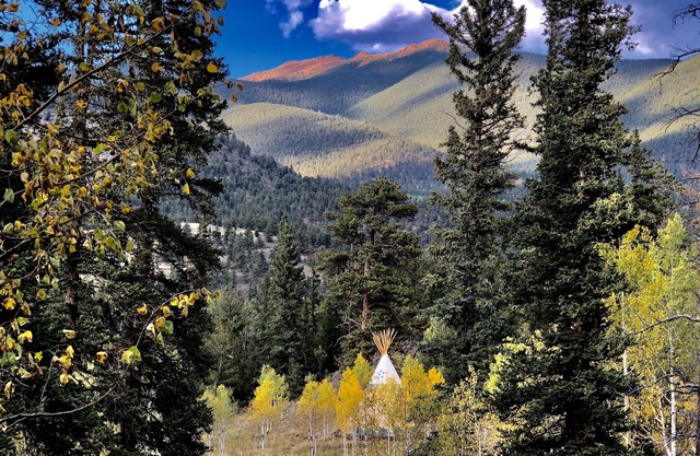 Authentic Tipi Glamping at Bison Peak Lodge [#1]