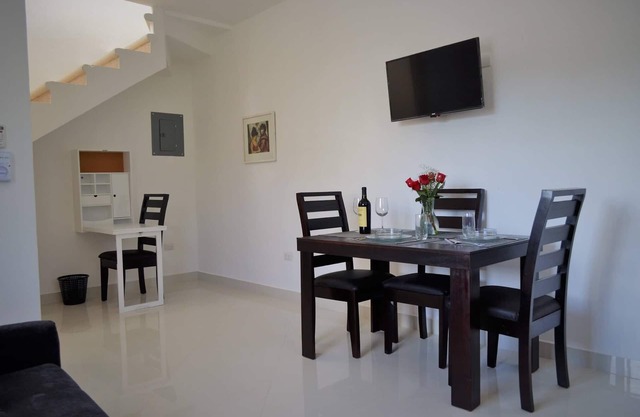Awesome Carribean Views and a Brand New Condo half block from the water!