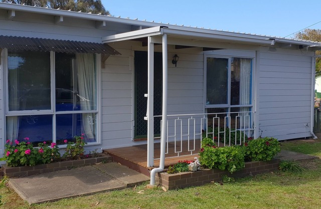 Back of the golf course cottage
