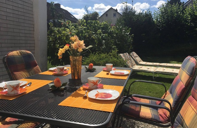 ☼ Baltic vacation apartment, bright, friendly, on the ground floor with garden uand Sun terrace