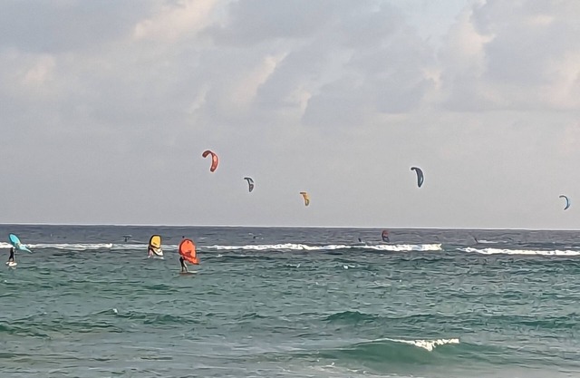 Barbados Opp SEA, Beach, Kite Surfing and surfing. Shops and transport nearby.